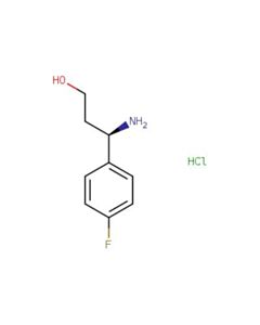 Astatech (R)-3-(4-FLUOROPHENYL)-BETA-ALANINOL HCL; 1G; Purity 95%; MDL-MFCD24411511
